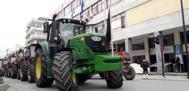 Την Τετάρτη κατεβαίνουν στην πόλη των Τρικάλων τα τρακτέρ